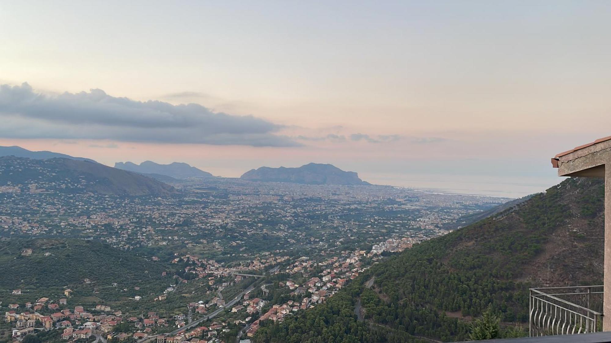 Il Panorama Leilighet Altofonte Eksteriør bilde